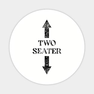 Two Seater Funny  Two-Seater Magnet